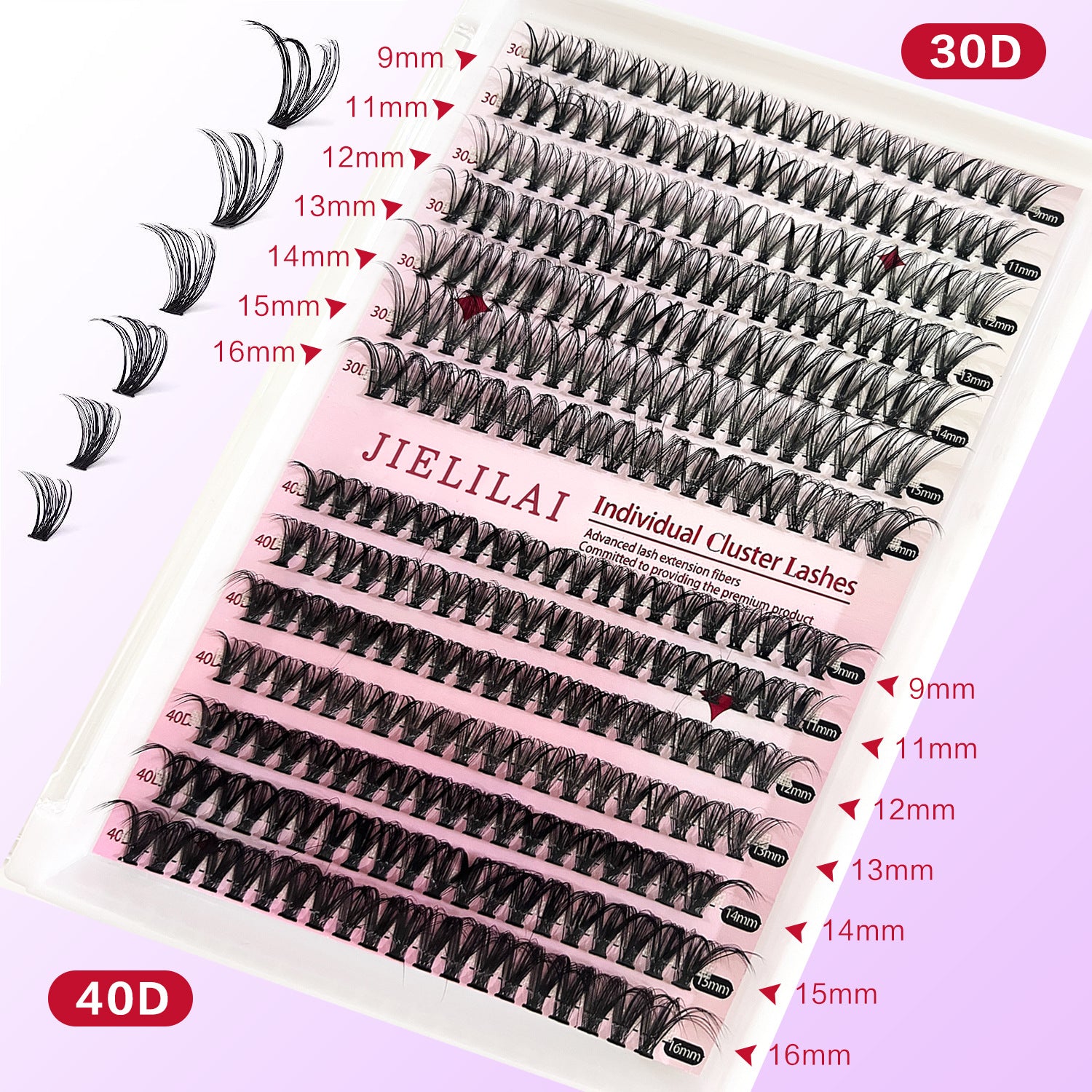 Sina Luxe Lash Clusters - Beginner Friendly